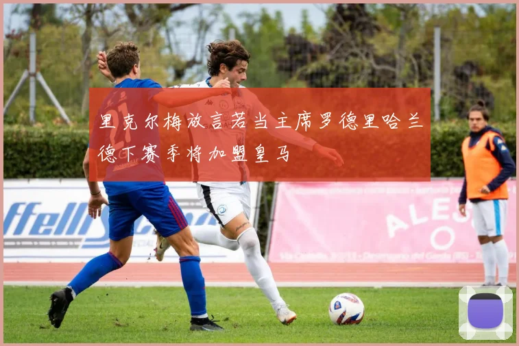 里克尔梅放言若当主席罗德里哈兰德下赛季将加盟皇马